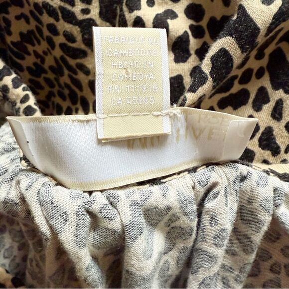 Michael Kors leopard print knit top - Picture 4 of 5